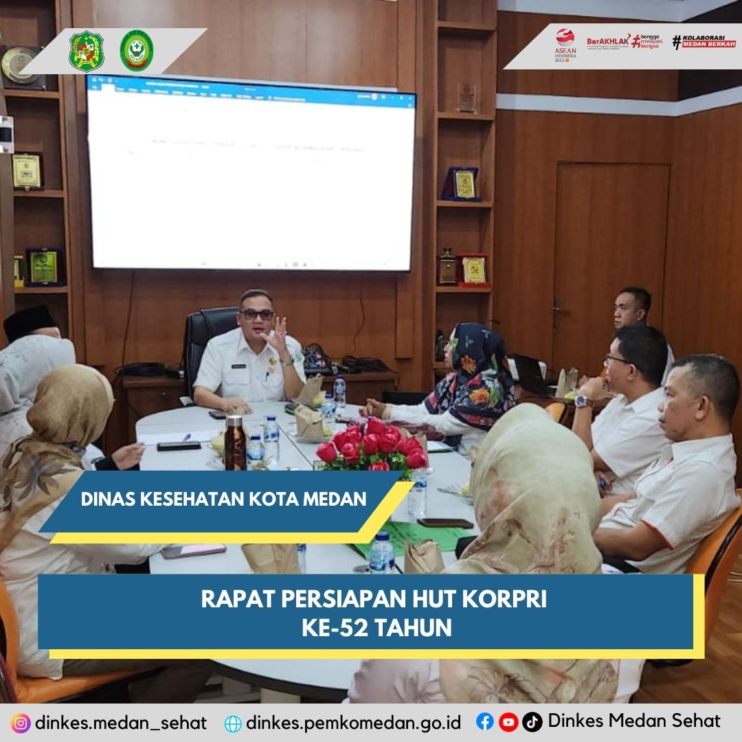 Rapat Persiapan HUT Korpri Ke - 52 Tahun